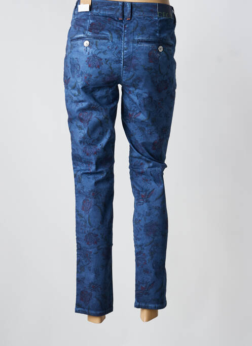 Pantalon 7/8 stretch taille normale bleu CECIL femme