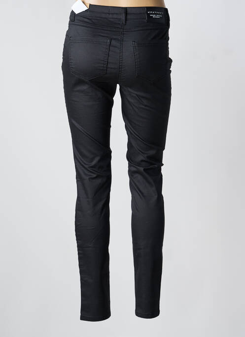 Pantalon slim tissage enduit taille normale noir CECIL femme