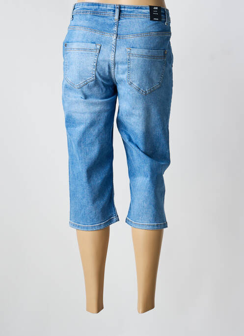 Pantacourt stretch taille normale bleu JENSEN femme