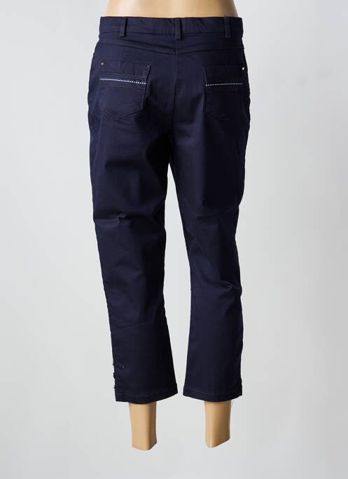 Pantacourt bleu CHRISTINE LAURE femme