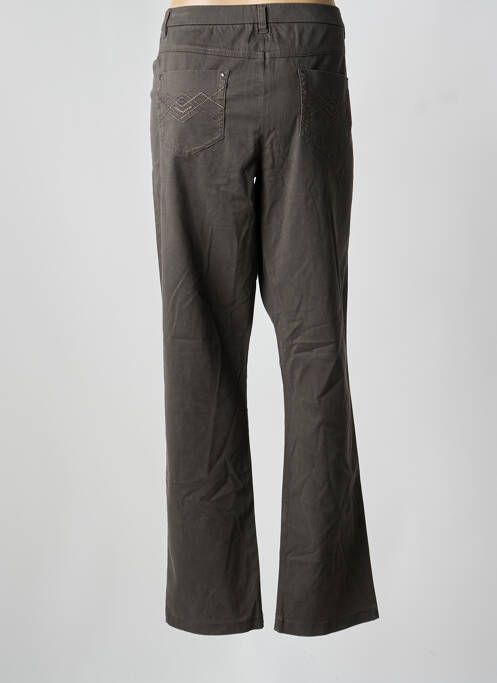 Pantalon droit gris CHRISTINE LAURE femme