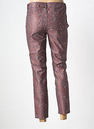 Pantalon 7/8 stretch taille normale violet HEINE femme