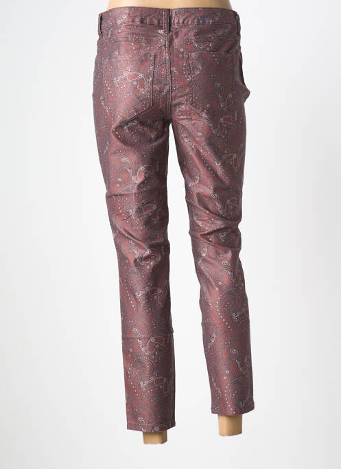 Pantalon 7/8 stretch taille normale violet HEINE femme