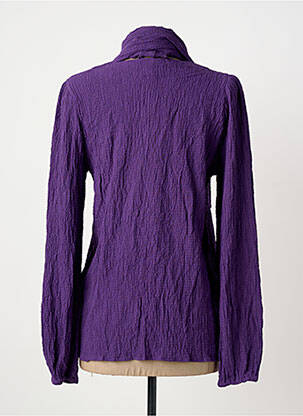 T-shirt manches longues manches longues violet B.YOUNG femme