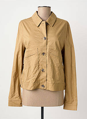 Veste casual col chemisier marron S.OLIVER femme