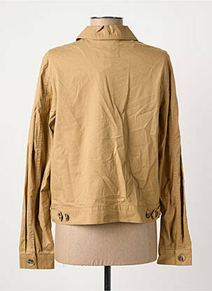 Veste casual col chemisier marron S.OLIVER femme