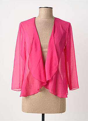 Veste casual coupe droite rose GREGORY PAT femme
