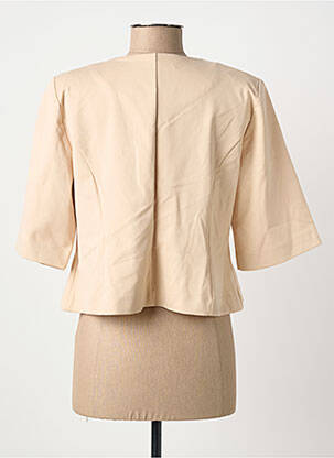 Veste casual coupe cintrée beige CULTURE femme