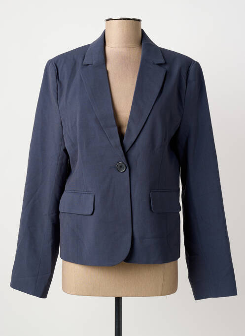 Blazer coupe cintrée bleu B.YOUNG femme