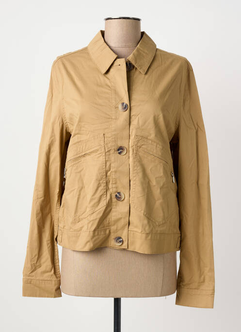 Veste casual col chemisier marron S.OLIVER femme