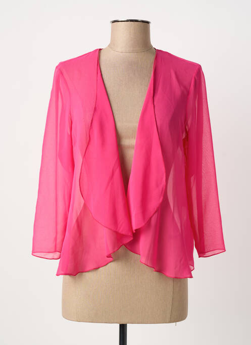 Veste casual coupe droite rose GREGORY PAT femme