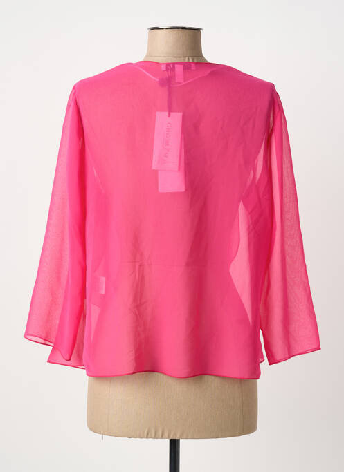 Veste casual coupe droite rose GREGORY PAT femme