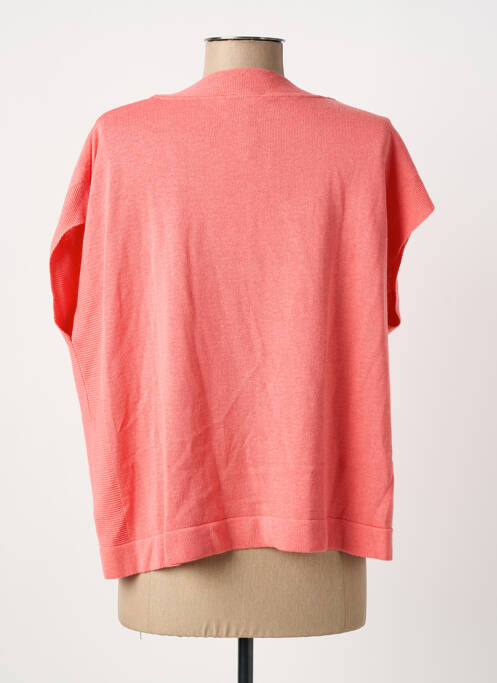 Gilet manches courtes orange LE PETIT BAIGNEUR femme