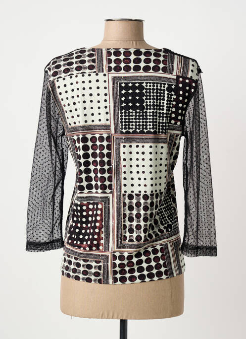 T-shirt noir CHRISTINE LAURE femme