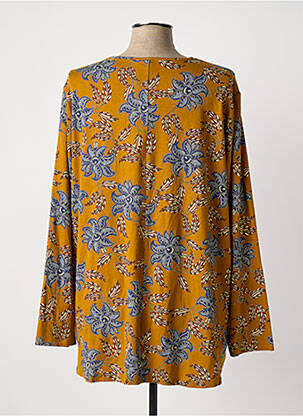 T-shirt manches longues manches longues jaune CISO femme