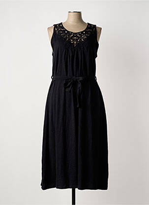 Robe mi-longue noir LA FIANCEE DU MEKONG femme