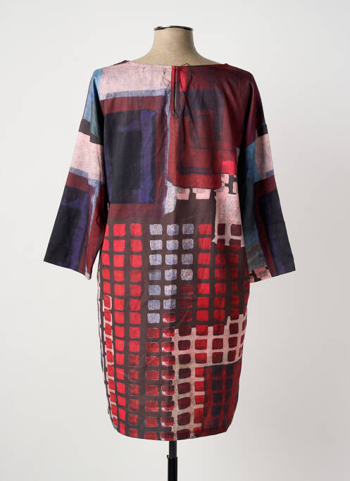 Robe courte manches longues manches longues rouge SMASHED LEMON femme