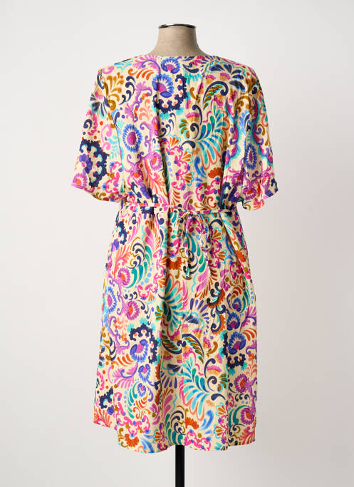 Robe mi-longue beige JULIE GUERLANDE femme