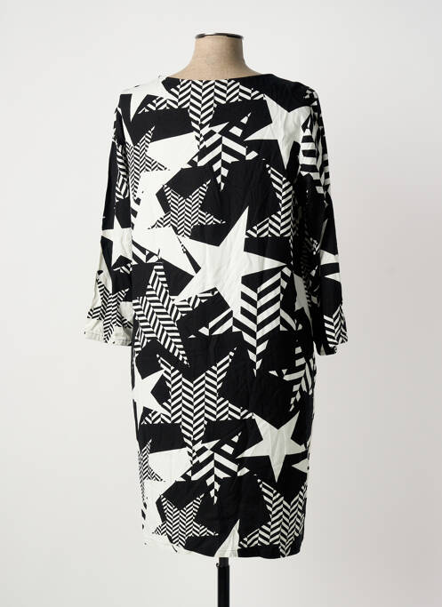 Robe mi-longue noir STREET ONE femme