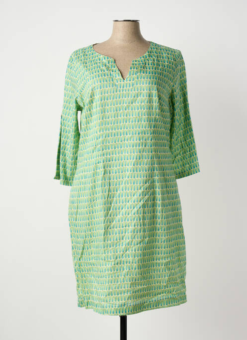 Robe mi-longue vert LA FIANCEE DU MEKONG femme