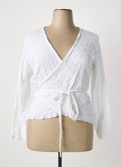 Top blanc POISSONS BLANCS femme