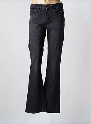 Jean coupe flare stretch taille normale noir KUYICHI femme