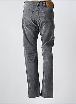 Jeans coupe droite fermeture boutonnée sur le devant taille normale gris KUYICHI homme