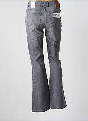 Jean coupe flare stretch taille normale gris KUYICHI femme