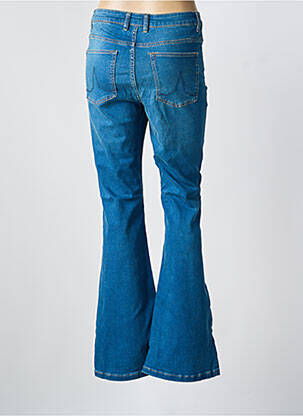 Jean coupe flare stretch taille normale bleu KUYICHI femme