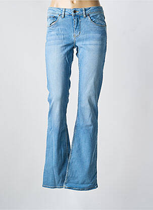 Jean coupe flare stretch taille normale bleu KUYICHI femme
