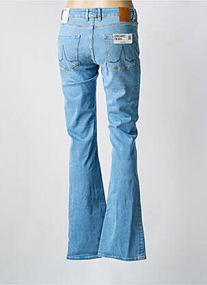 Jean coupe flare stretch taille normale bleu KUYICHI femme