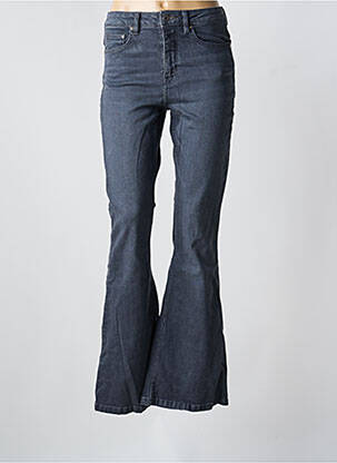 Jean coupe flare stretch taille normale gris KUYICHI femme