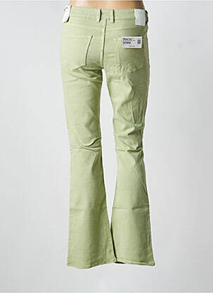 Jeans bootcut taille normale taille normale vert KUYICHI femme