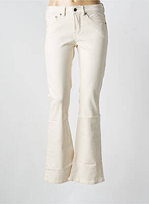 Jeans bootcut taille normale taille normale beige KUYICHI femme