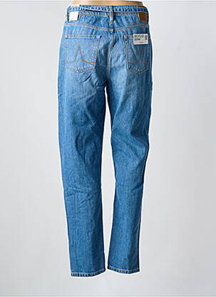Jeans coupe droite taille normale taille normale bleu KUYICHI femme