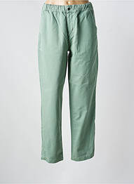 Jeans coupe droite stretch taille normale vert KUYICHI homme