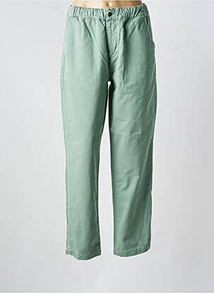 Jeans coupe droite stretch taille normale vert KUYICHI homme