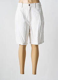 Bermuda tissage popeline taille normale beige SALSA femme