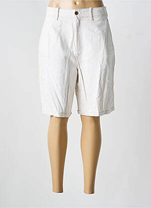 Bermuda tissage popeline taille normale beige SALSA femme