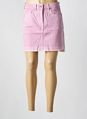 Jupe courte poches rose SALSA femme
