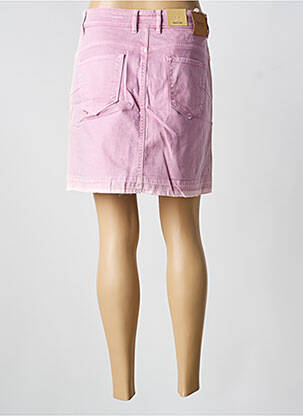 Jupe courte poches rose SALSA femme