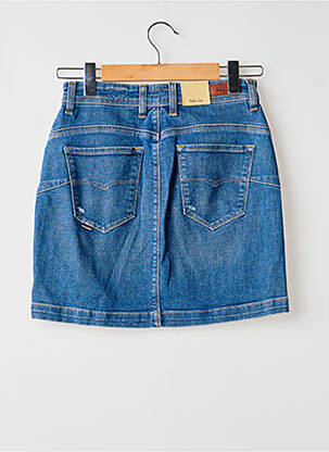 Jupe courte poches bleu SALSA femme