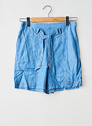 Short coupe fluide taille haute bleu SALSA femme