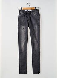 Jeans coupe slim stretch taille normale gris KUYICHI femme