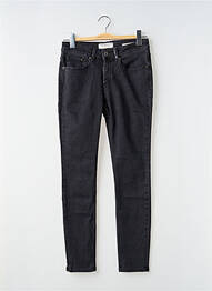 Jeans skinny taille normale taille normale noir KUYICHI femme