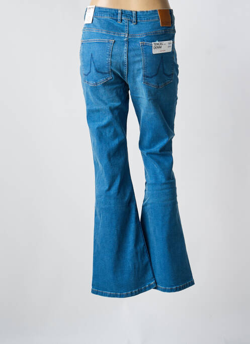 Jean coupe flare stretch bleu KUYICHI femme
