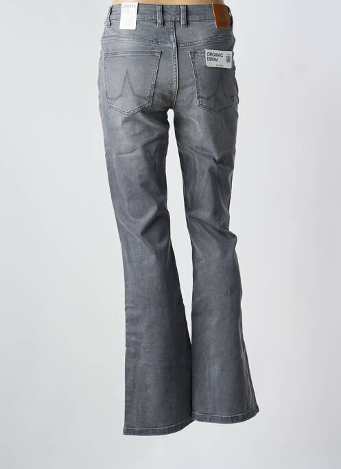 Jean coupe flare stretch taille normale gris KUYICHI femme