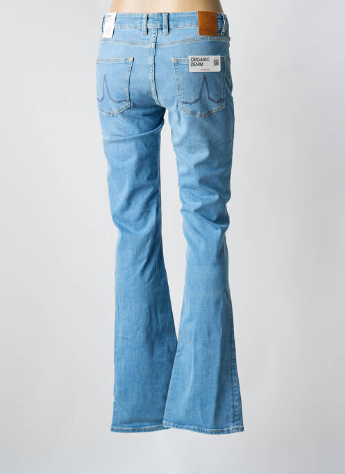 Jean coupe flare stretch taille normale bleu KUYICHI femme