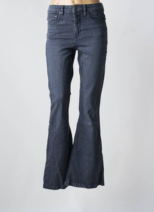 Jean coupe flare stretch taille normale gris KUYICHI femme