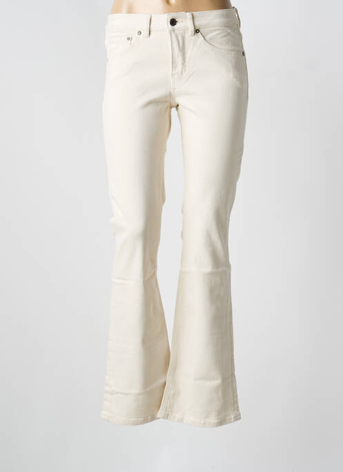 Jeans bootcut taille normale taille normale beige KUYICHI femme